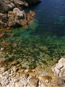 Baleal: Praia rochosa